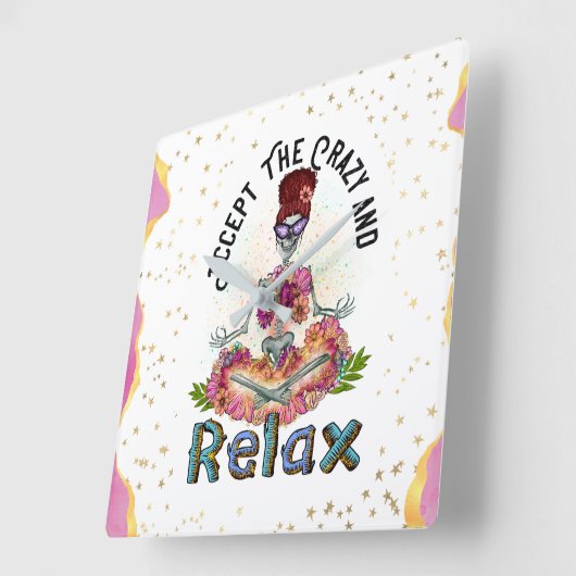 Bewaar of Creëer uw eigen wandklok (Hoek)