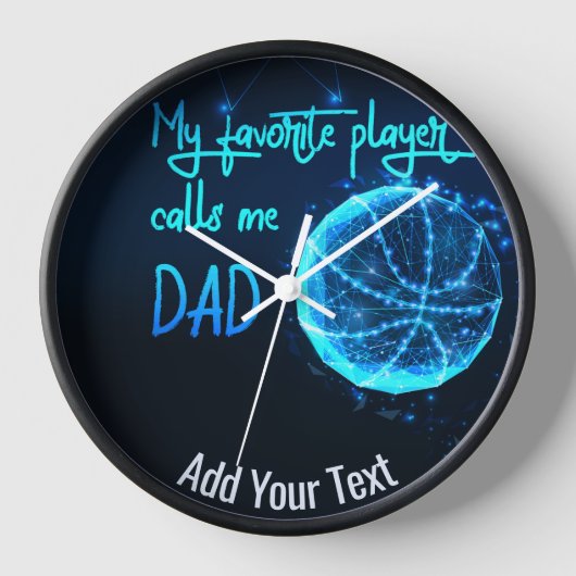 Bewaar of Creëer uw eigen wandklok (Voorkant)