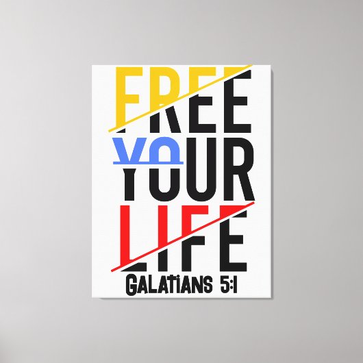 Bewaar of ontwerp je eigen — Canvas (gloss) (Voorkant)