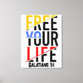 Bewaar of ontwerp je eigen — Canvas (gloss) Afdruk (Voorkant)