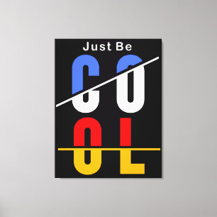 Bewaar of ontwerp je eigen — Canvas (gloss) Afdruk