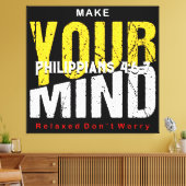 Bewaar of ontwerp je eigen — Canvas (gloss) Afdruk (Insitu (Woonkamer))