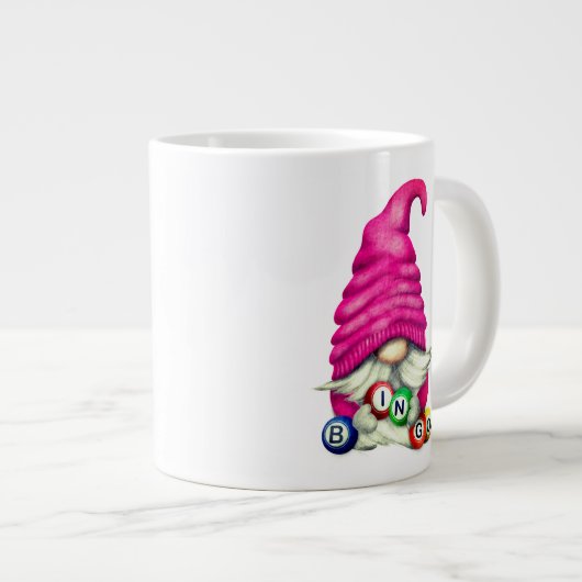 Bewaar of ontwerp je eigen — Jumbo-Mok Grote Koffiekop (Voorkant rechts)