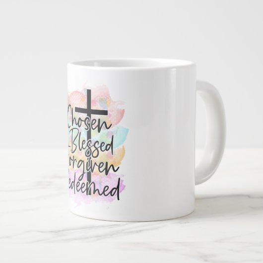 Bewaar of ontwerp je eigen — Jumbo-Mok Grote Koffiekop (Voorkant rechts)