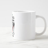 Bewaar of ontwerp je eigen — Jumbo-Mok Grote Koffiekop (Rechts)