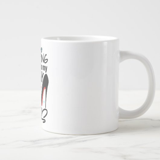 Bewaar of ontwerp je eigen — Jumbo-Mok Grote Koffiekop (Rechts)