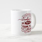 Bewaar of ontwerp je eigen — Jumbo-Mok Grote Koffiekop (Voorkant rechts)