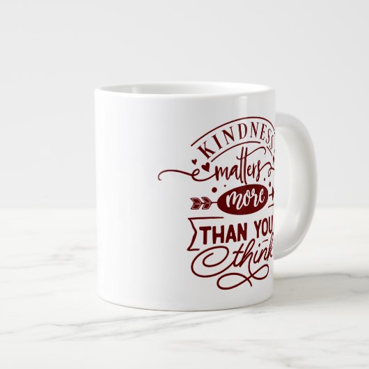 Bewaar of ontwerp je eigen — Jumbo-Mok Grote Koffiekop (Voorkant rechts)