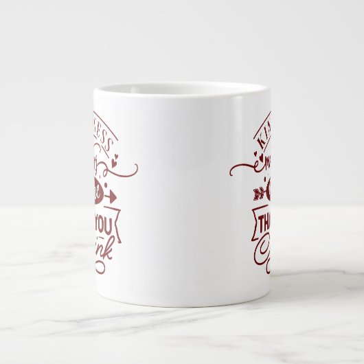 Bewaar of ontwerp je eigen — Jumbo-Mok Grote Koffiekop (Voorkant)