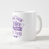 Bewaar of ontwerp je eigen — Jumbo-Mok Grote Koffiekop (Voorkant rechts)