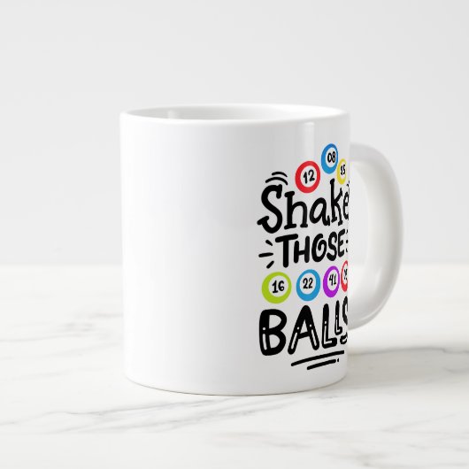 Bewaar of ontwerp je eigen — Jumbo-Mok Grote Koffiekop (Voorkant rechts)