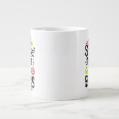 Bewaar of ontwerp je eigen — Jumbo-Mok Grote Koffiekop (Voorkant)