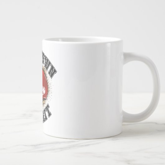 Bewaar of ontwerp je eigen — Jumbo-Mok Grote Koffiekop (Rechts)