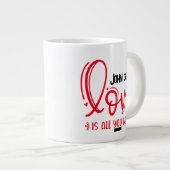 Bewaar of ontwerp je eigen — Jumbo-Mok Grote Koffiekop (Voorkant rechts)