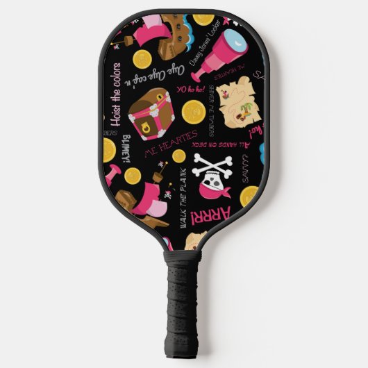 Bewaar of ontwerp je eigen — Pickleball Paddle (Achterkant)