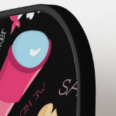 Bewaar of ontwerp je eigen — Pickleball Paddle (Links Detail)