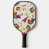 Bewaar of ontwerp je eigen — Pickleball Paddle (Achterkant)