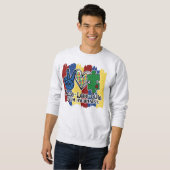 Bewaar of ontwerp je eigen sweatshirt (Voorkant volledig)