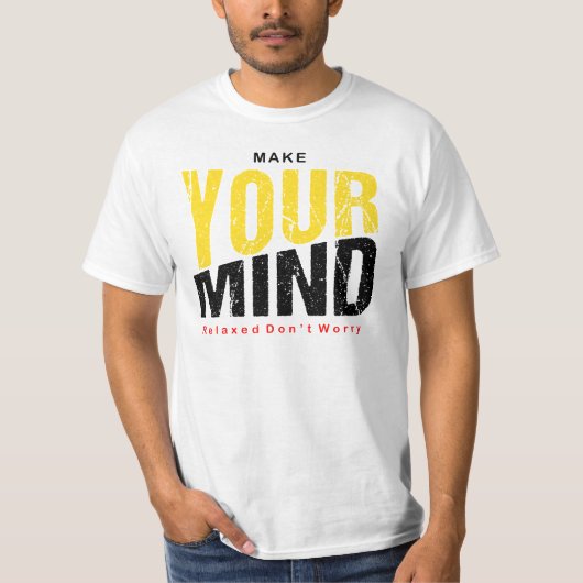 Bewaar of ontwerp je eigen T-shirt (Voorkant)