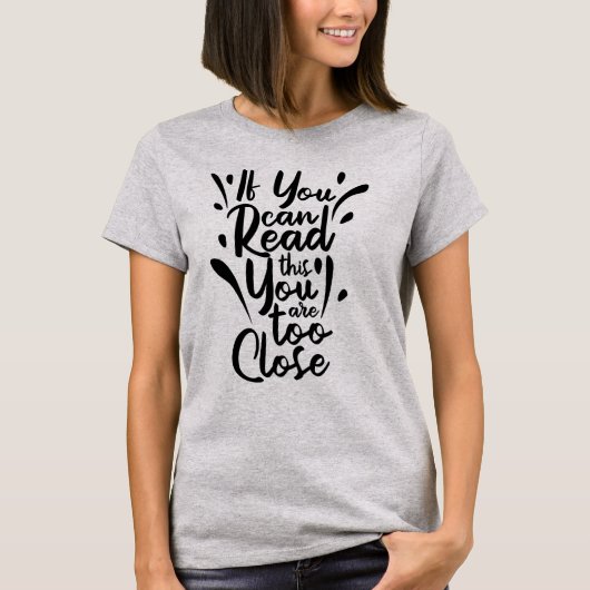 Bewaar of ontwerp je eigen T-shirt (Voorkant)