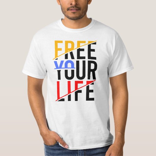 Bewaar of ontwerp je eigen T-shirt (Voorkant)