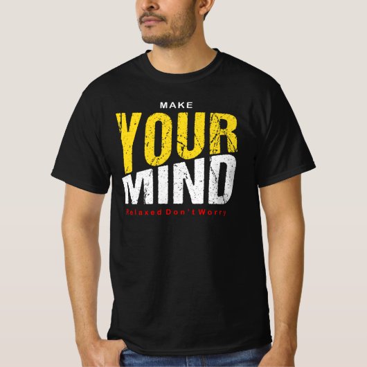 Bewaar of ontwerp je eigen T-shirt (Voorkant)