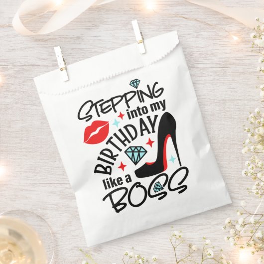 Bewaar of ontwerp je eigen — White Favor Bags Bedankzakje (Geknipt)