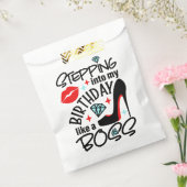 Bewaar of ontwerp je eigen — White Favor Bags Bedankzakje (Gezegeld)