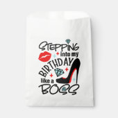 Bewaar of ontwerp je eigen — White Favor Bags Bedankzakje (Voorkant)