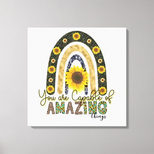 Bewaar of ontwerp uw eigen: Canvas (glanzend) Afdruk (Voorkant)