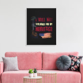 Bewaar of ontwerp uw eigen Canvas (glanzend) Afdruk (Insitu (Woonkamer))