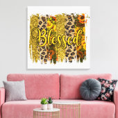 Bewaar of ontwerp uw eigen: Canvas (glanzend) Afdruk (Insitu (Woonkamer))