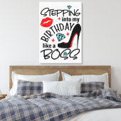 Bewaar of ontwerp uw eigen Canvas (glanzend) Afdruk (Insitu (Slaapkamer))