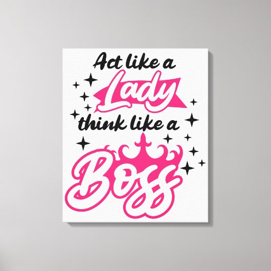 Bewaar of ontwerp uw eigen: Canvas (glanzend) Afdruk (Voorkant)