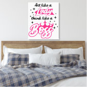 Bewaar of ontwerp uw eigen: Canvas (glanzend) Afdruk (Insitu (Slaapkamer))