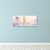 Bewaar of ontwerp uw eigen: Canvas (glanzend) Afdruk (Insitu (Houten vloer))