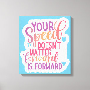 Bewaar of ontwerp uw eigen Canvas (glanzend) Afdruk