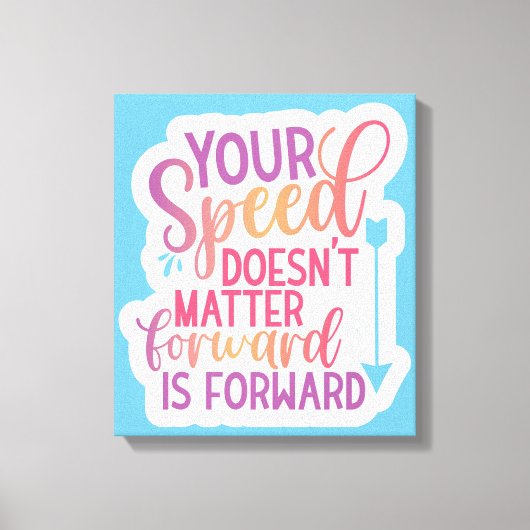 Bewaar of ontwerp uw eigen Canvas (glanzend) Afdruk (Voorkant)