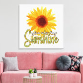 Bewaar of ontwerp uw eigen: Canvas (glanzend) Afdruk (Insitu (Woonkamer))