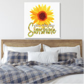 Bewaar of ontwerp uw eigen: Canvas (glanzend) Afdruk (Insitu (Slaapkamer))