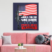 Bewaar of ontwerp uw eigen Canvas (glanzend) Afdruk (Insitu (Woonkamer))
