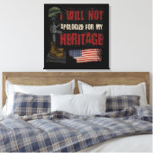 Bewaar of ontwerp uw eigen Canvas (glanzend) Afdruk (Insitu (Slaapkamer))