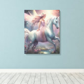 Bewaar of ontwerp uw eigen Canvas (gloss) Afdruk (Insitu (Houten vloer))