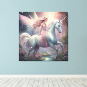 Bewaar of ontwerp uw eigen Canvas (gloss) Afdruk (Insitu (Houten vloer))