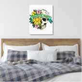 Bewaar of ontwerp uw eigen - Canvas (gloss) Afdruk (Insitu (Slaapkamer))