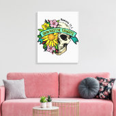 Bewaar of ontwerp uw eigen - Canvas (gloss) Afdruk (Insitu (Woonkamer))
