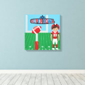 Bewaar of ontwerp uw eigen - Canvas (gloss) Afdruk (Insitu (Houten vloer))