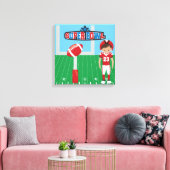 Bewaar of ontwerp uw eigen - Canvas (gloss) Afdruk (Insitu (Woonkamer))