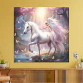 Bewaar of ontwerp uw eigen Canvas (gloss) Afdruk (Insitu (Woonkamer))