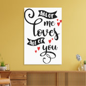 Bewaar of ontwerp uw eigen - Canvas (gloss) Afdruk (Insitu (Woonkamer))